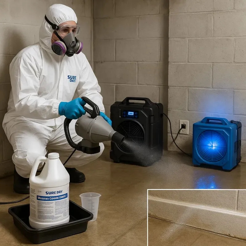 Sanitization and Odor Removal process in Woodson Terrace, MO